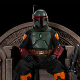 Iron Studios Star Wars - Boba Fett on Throne Statue Delux Art Scale 1/10