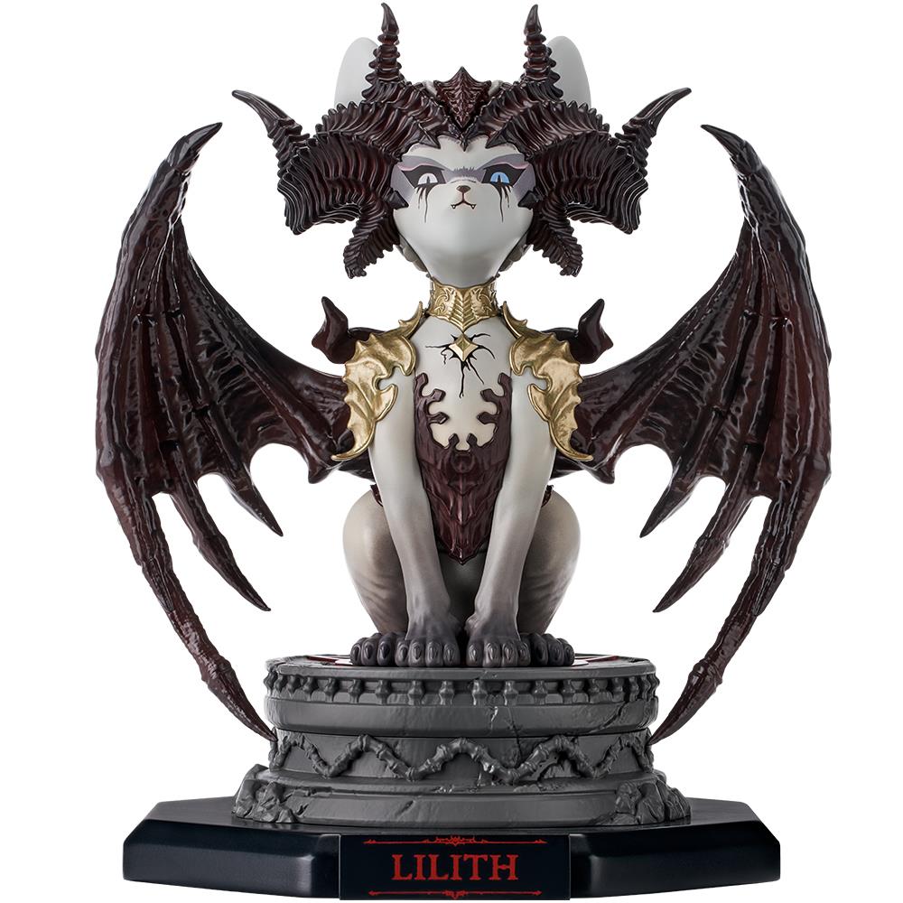 Blizzard Diablo Lilith Meow Light-Up Figure