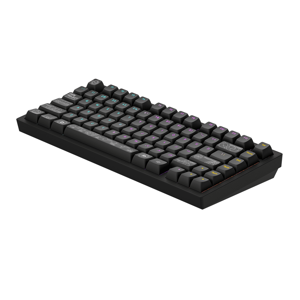 Dark Project ALU Terra Nova Black - Wireless Gaming Keyboard (ANSI)