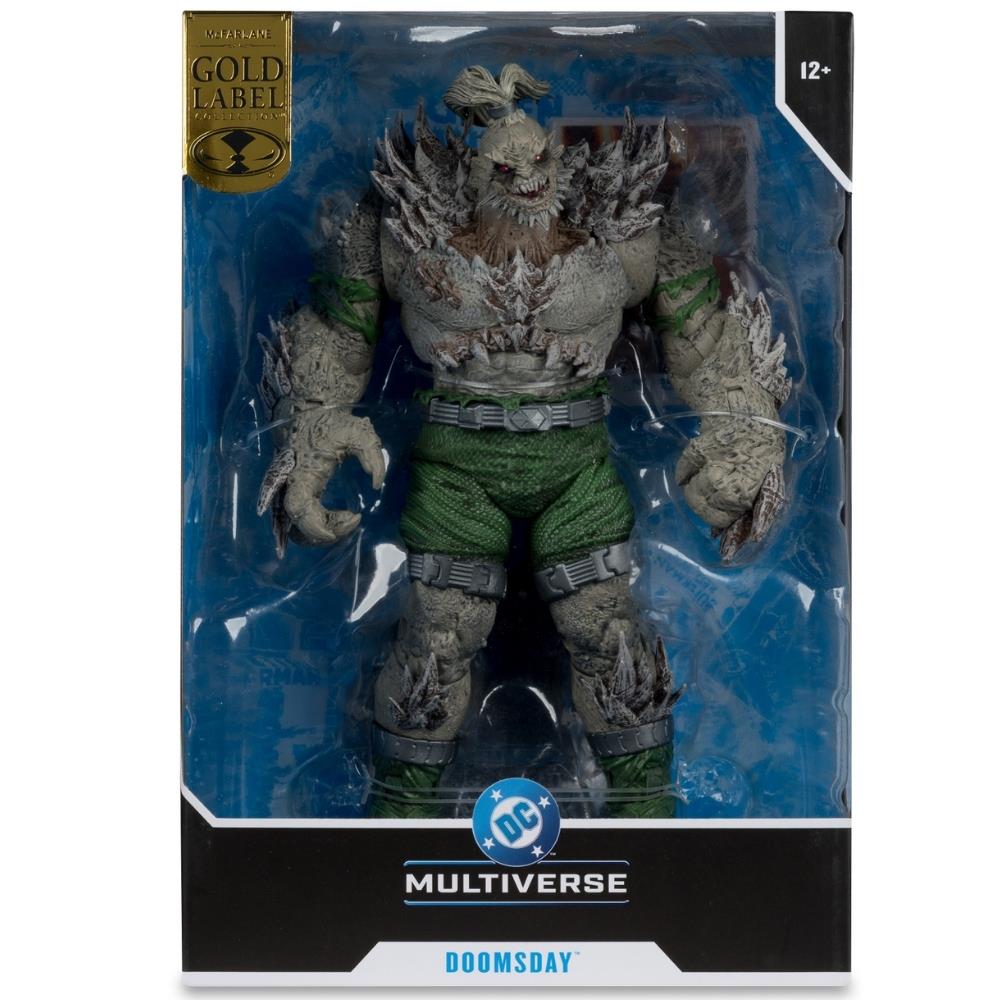 DC Multiverse Doomsday (Death of Superman) Mega Figure Gold Label McFarlane Toys