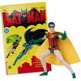 DC Direct Robin Dick Grayson (Batman #1) 7in Action Figure with Comic McFarlane Toys (Red Platinum Edition)