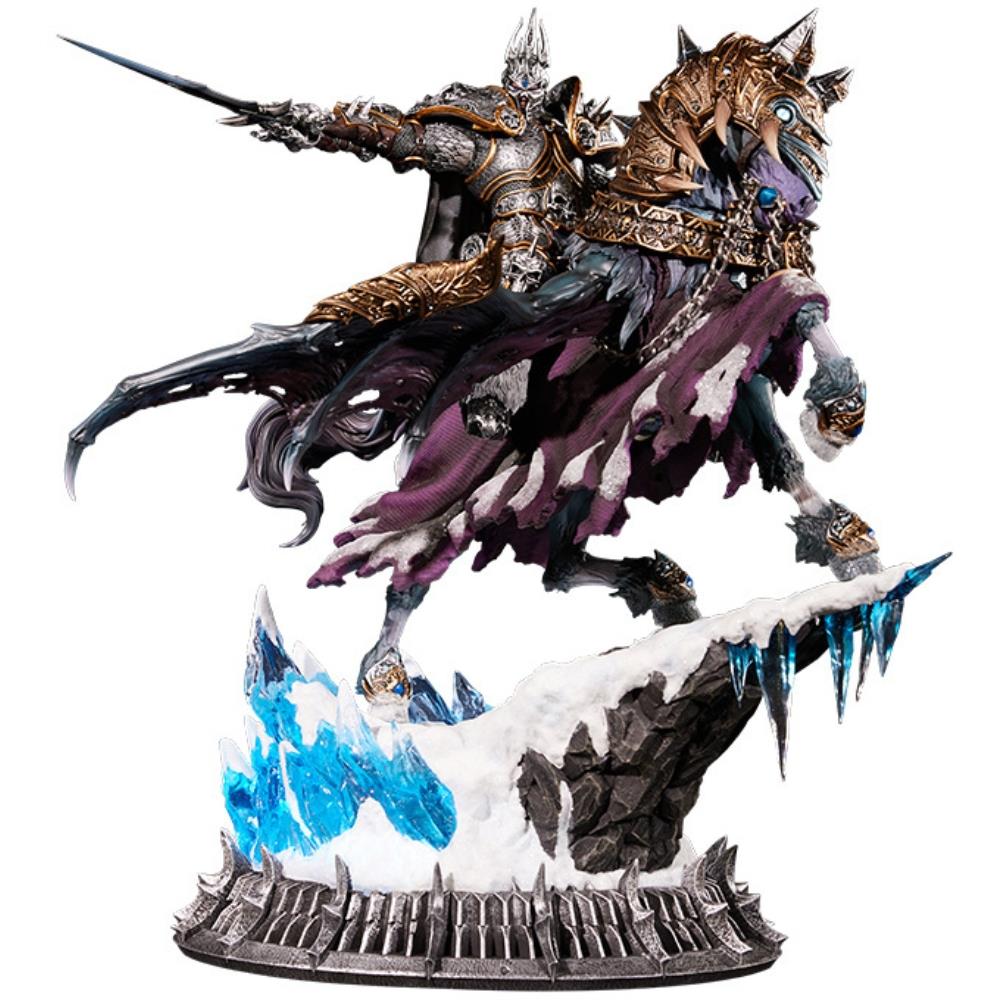 Blizzard World of Warcraft -The Lich King & Invincible (14-Inch) Statue