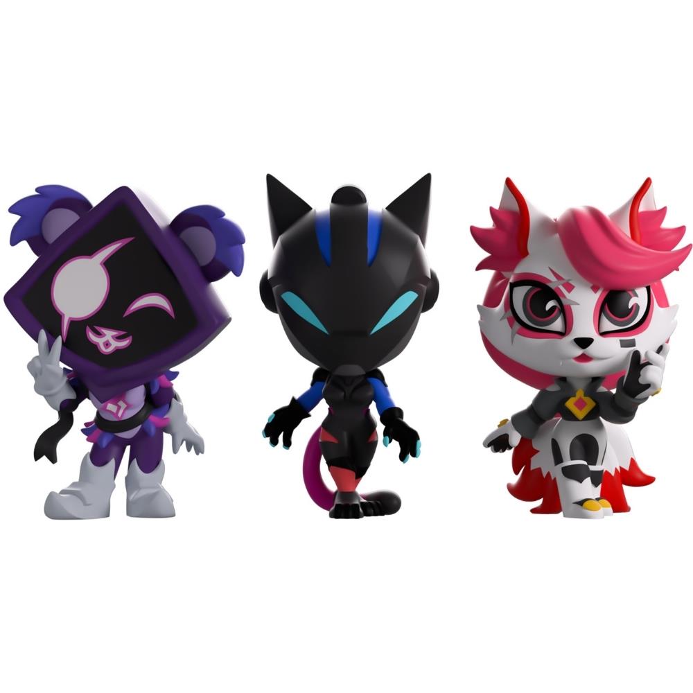 YouTooz Fortnite - Raven Team Leader & Lynx & Kimiko Minitooz Figure