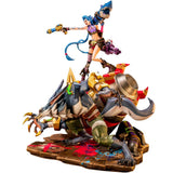 PureArts 2XKO : Jinx & Warwick 1/10 Scale Diorama