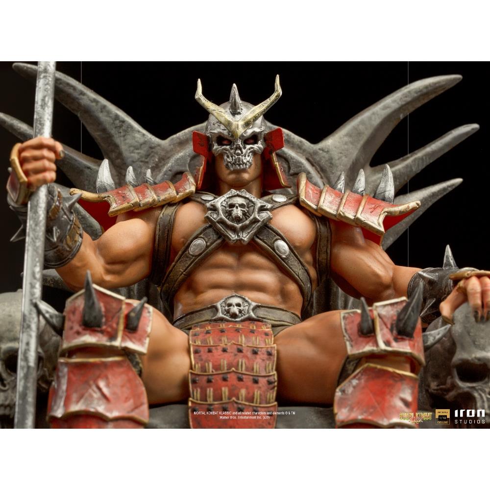 Iron Studios Mortal Kombat - Shao Kahn Statue Deluxe Art Scale 1/10