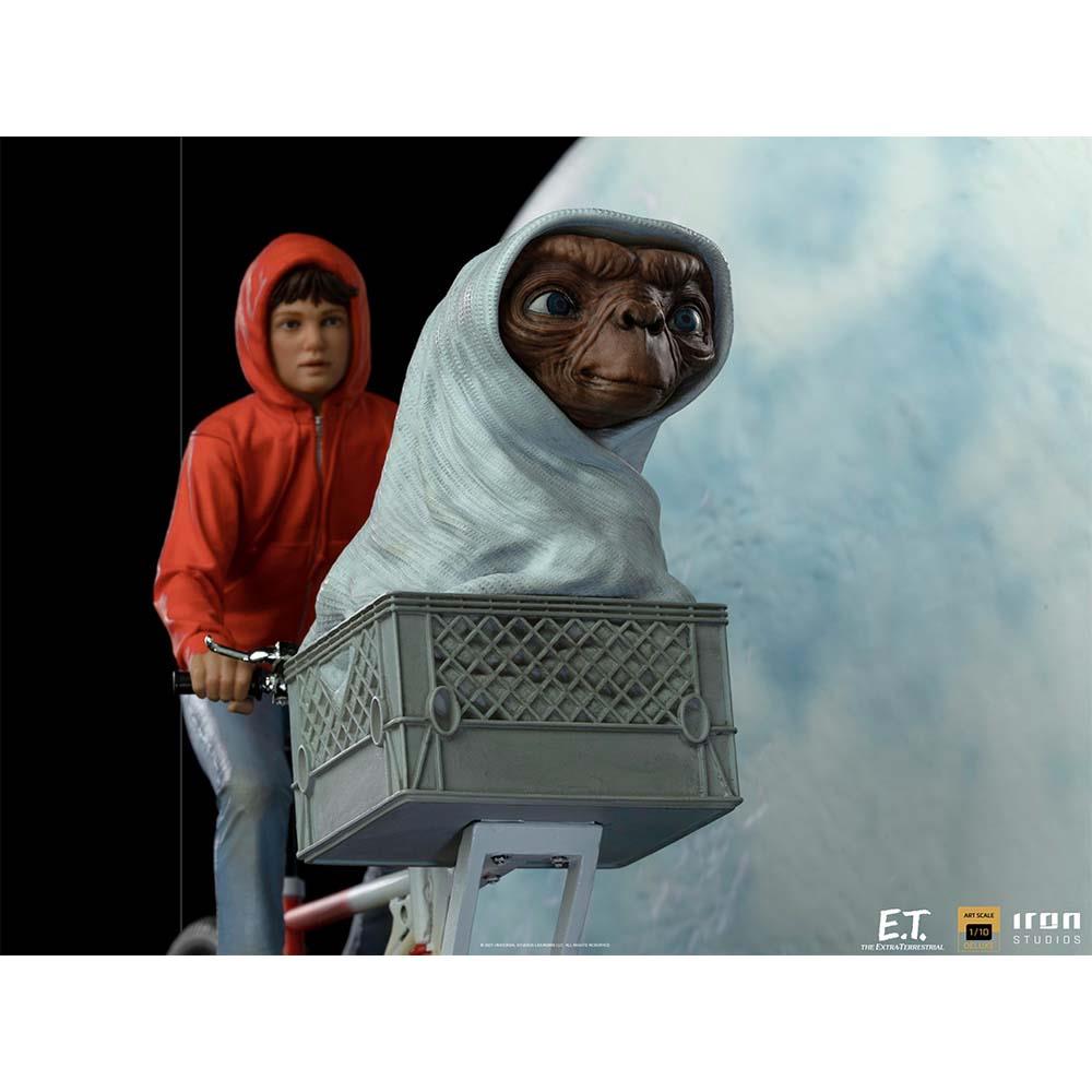 Iron Studios E.T. - E.T. & Elliot Statue Deluxe Art Scale 1/10