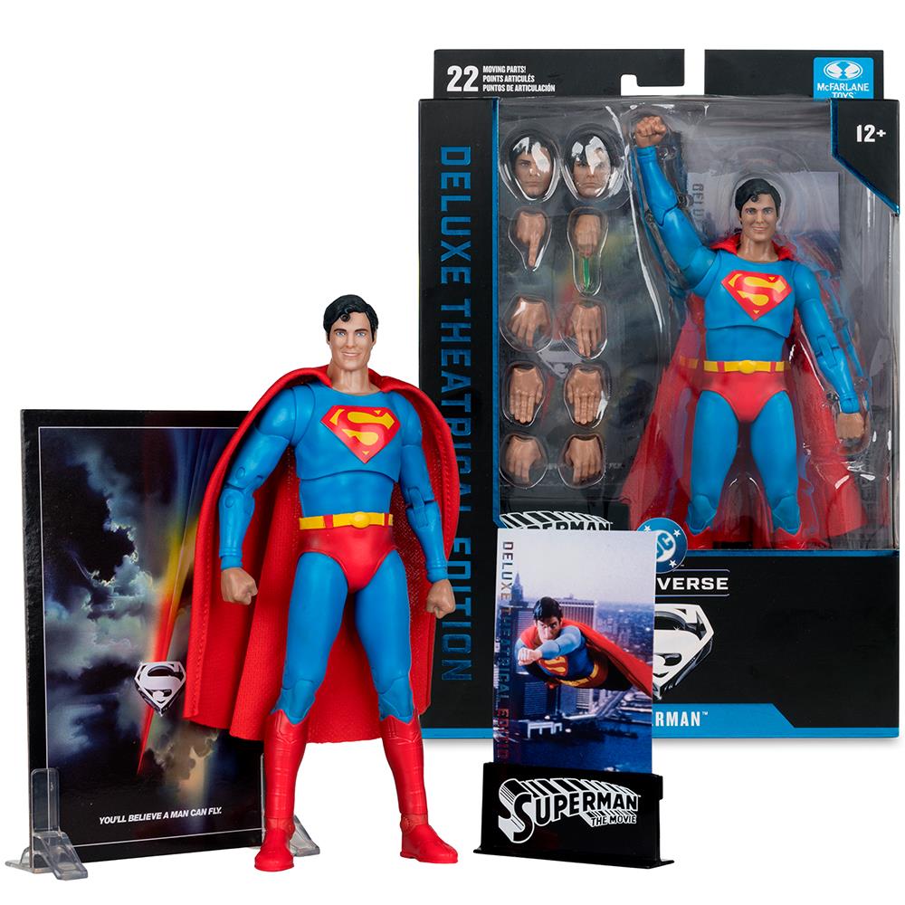 DC Multiverse Superman (Superman: The Movie 1978) 7in Action Figure (Deluxe Theatrical Edition) McFarlane Toys