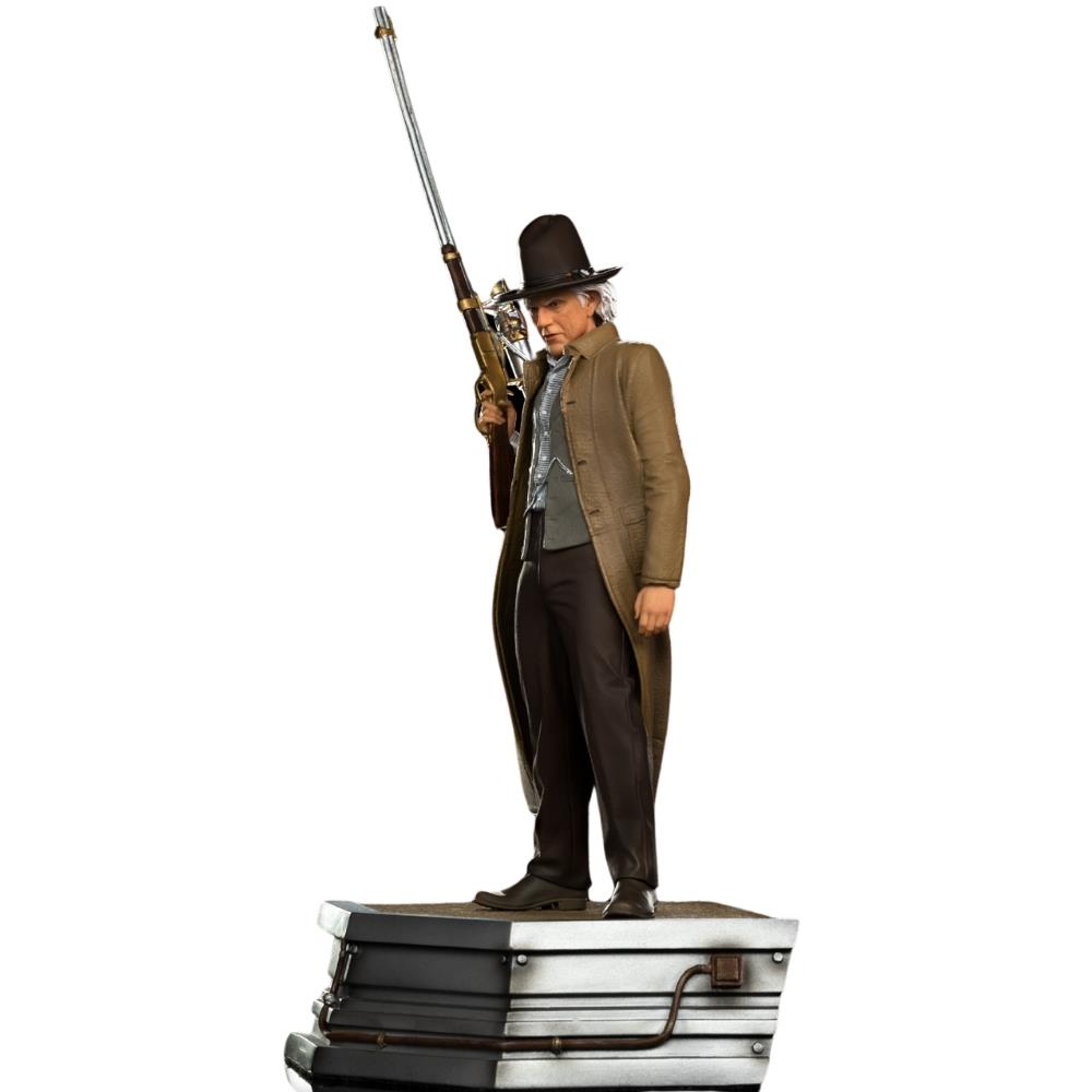 Iron Studios BACK TO THE FUTURE III - Doc Brown Statue 1/10