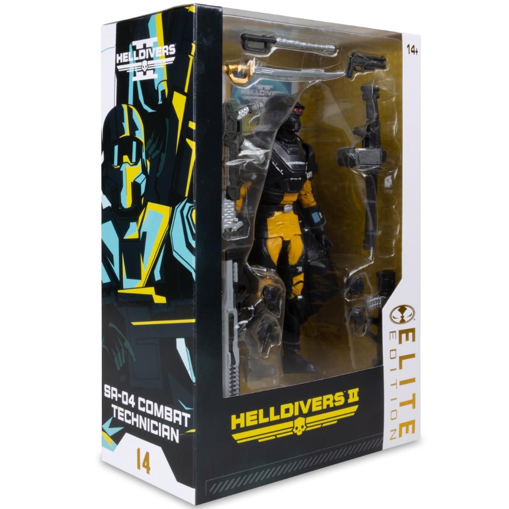 Helldivers 2 SA-04 Combat Technician 7in Action Figure McFarlane Elite Edition #14