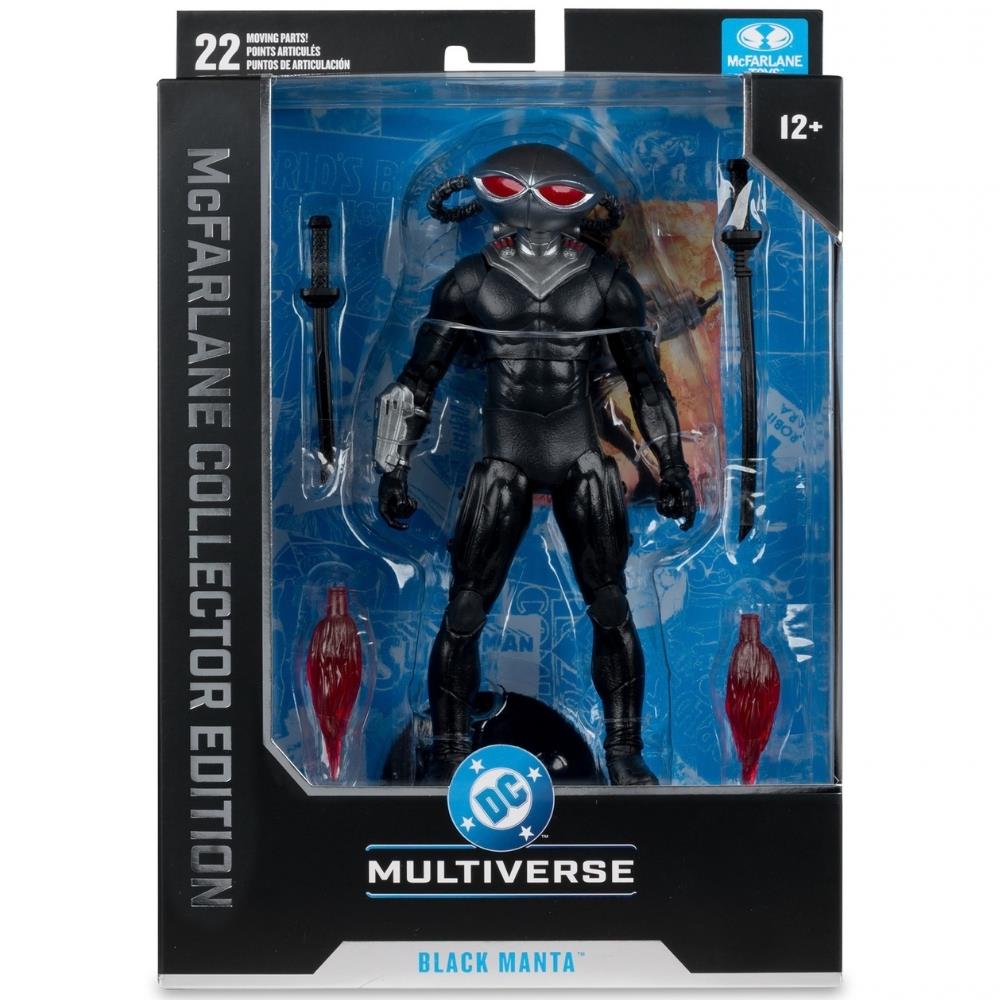 DC Multiverse Black Manta (DC Classic) 7in Deluxe Action Figure McFarlane Collector Edition #68