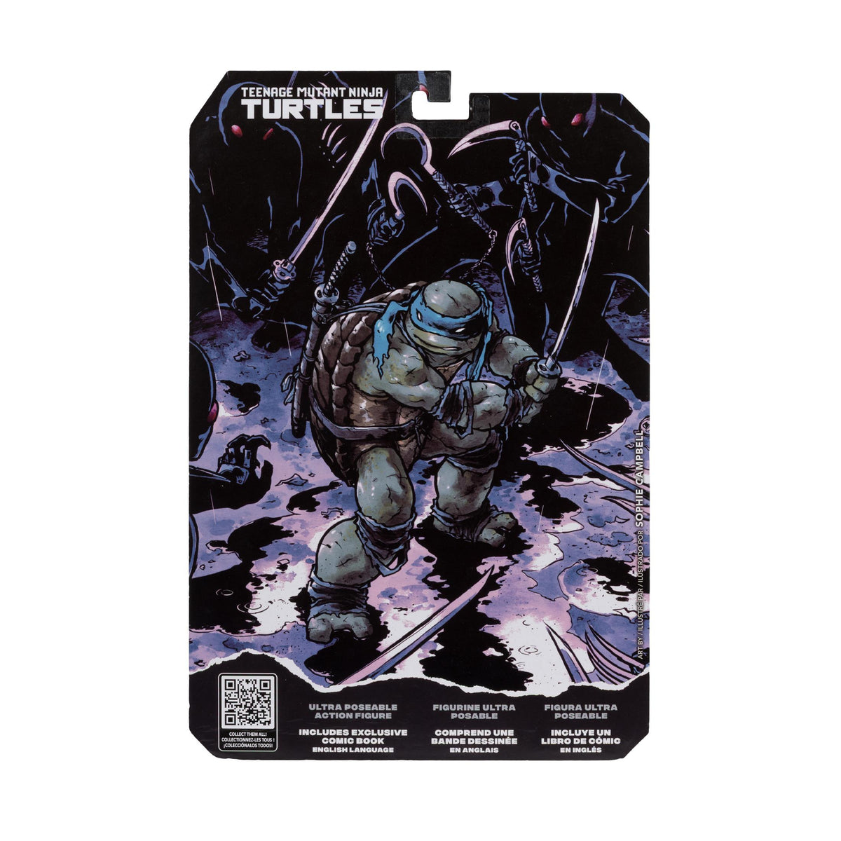 Teenage Mutant Ninja Turtles (P. Punchers) Leonardo 5in Action Figure with Comic McFarlane Toys