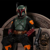 Iron Studios Star Wars - Boba Fett on Throne Statue Delux Art Scale 1/10