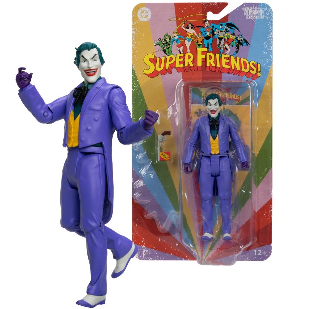 DC Retro The Joker (Super Friends) 6in Action Figure McFarlane Toys