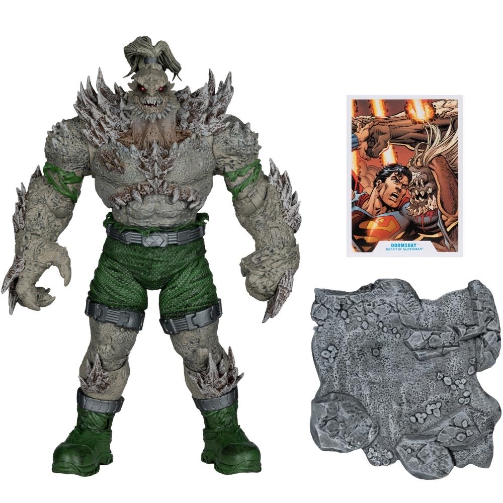 DC Multiverse Doomsday (Death of Superman) Mega Figure Gold Label McFarlane Toys