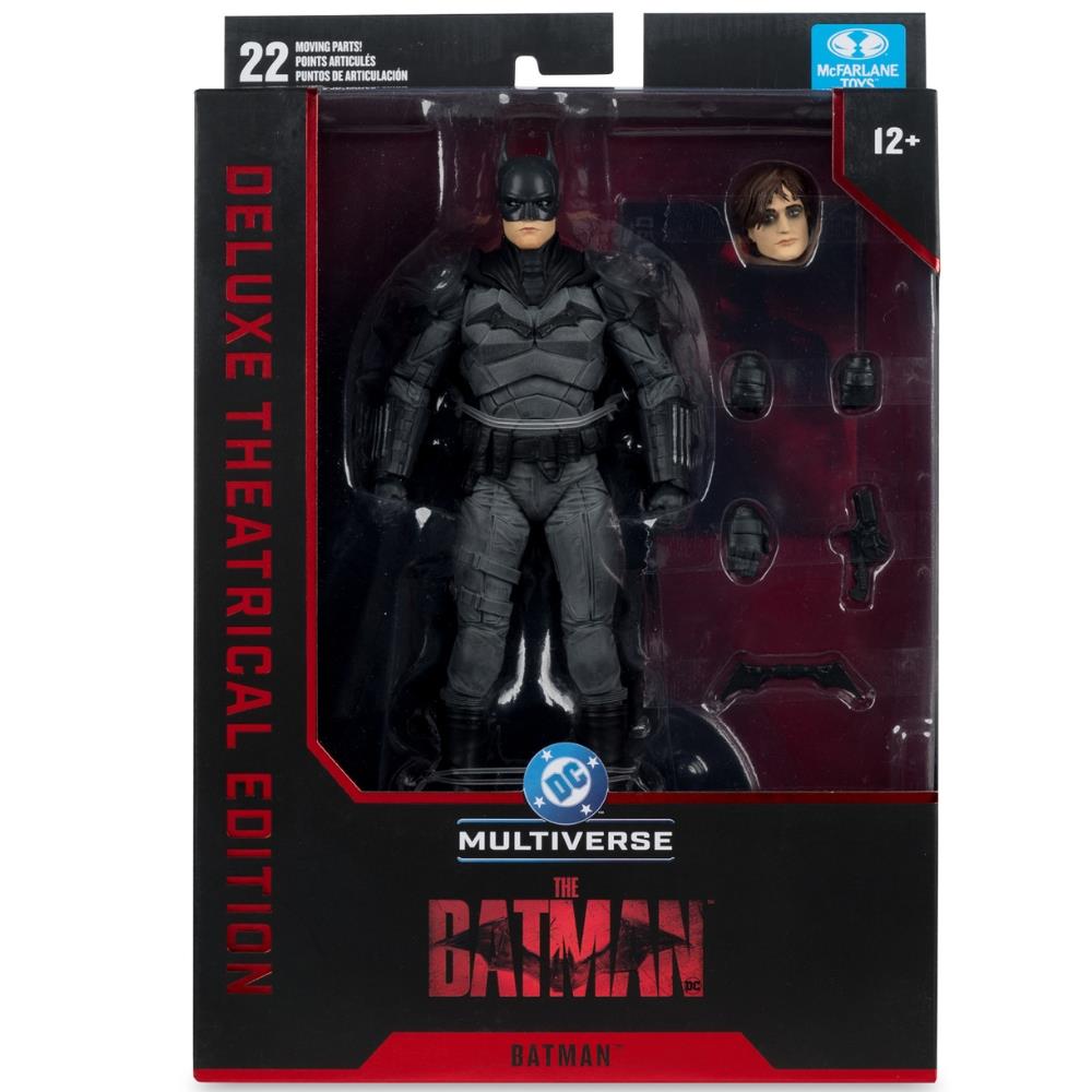 DC Multiverse Batman (The Batman) 7" Action Figure Deluxe Theatrical Edition McFarlane Toys