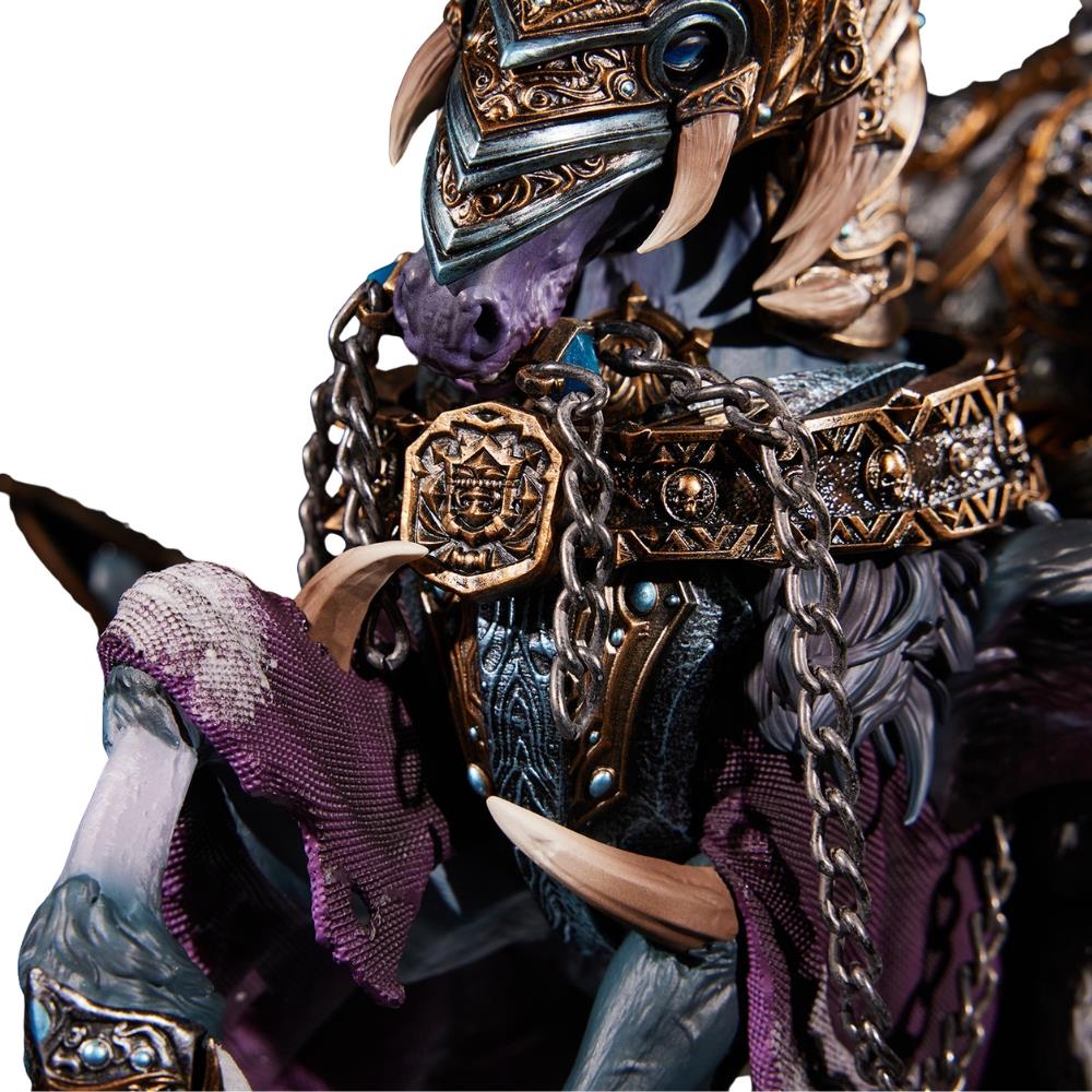 Blizzard World of Warcraft -The Lich King & Invincible (14-Inch) Statue