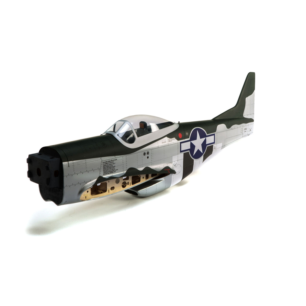 Fuselage with Hatch: P-51D 20cc