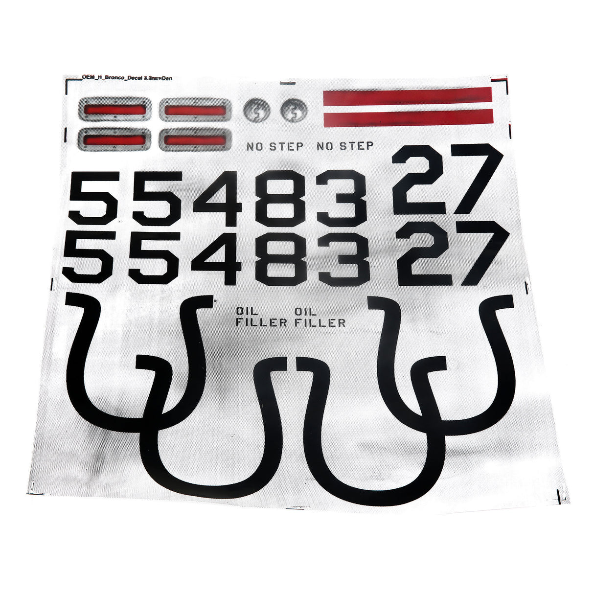Decal Set: OV-10 Bronco 30cc