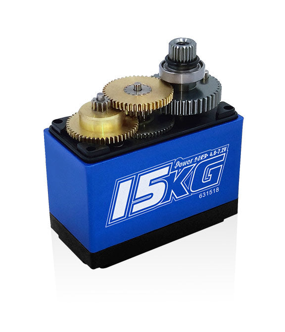POWER HD HD-LW-15MG - Servo Power HD LW-15MG MG digital waterproof HV 15.0kg/0.11s