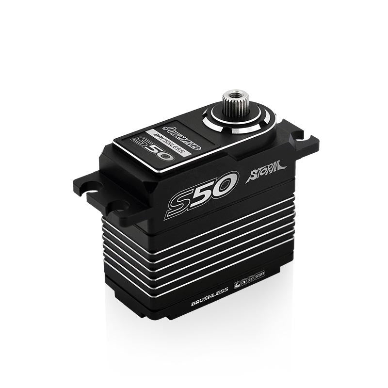 POWER HD HD-S50 - Servo Power HD S50 Brushless Alu Case SSR HV MG 50kg/0.10s