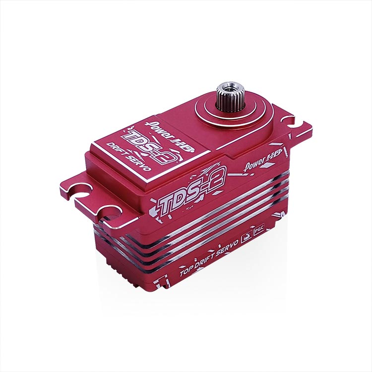 POWER HD HD-TDS-2R - Servo Power HD TDS-2 Red Low Profil Drift HV 25kg/0.09s