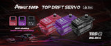 POWER HD HD-TDS-2 - Servo Power HD TDS-2 Black Low Profil Drift HV 25kg/0.09s