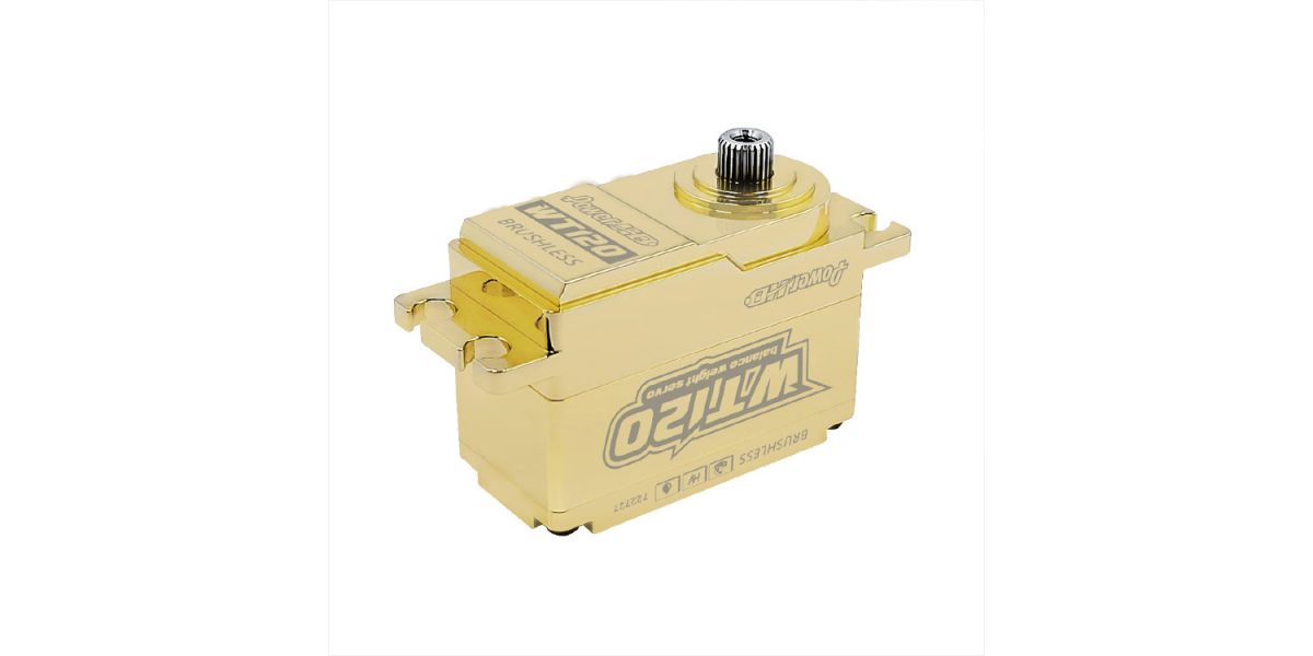 POWER HD HD-WT120 - Servo Power HD WT120 Brushless Crawler Brass Waterproof HV 50kg/0.08s