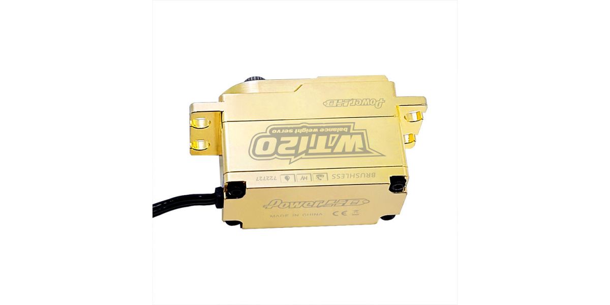 POWER HD HD-WT120 - Servo Power HD WT120 Brushless Crawler Brass Waterproof HV 50kg/0.08s