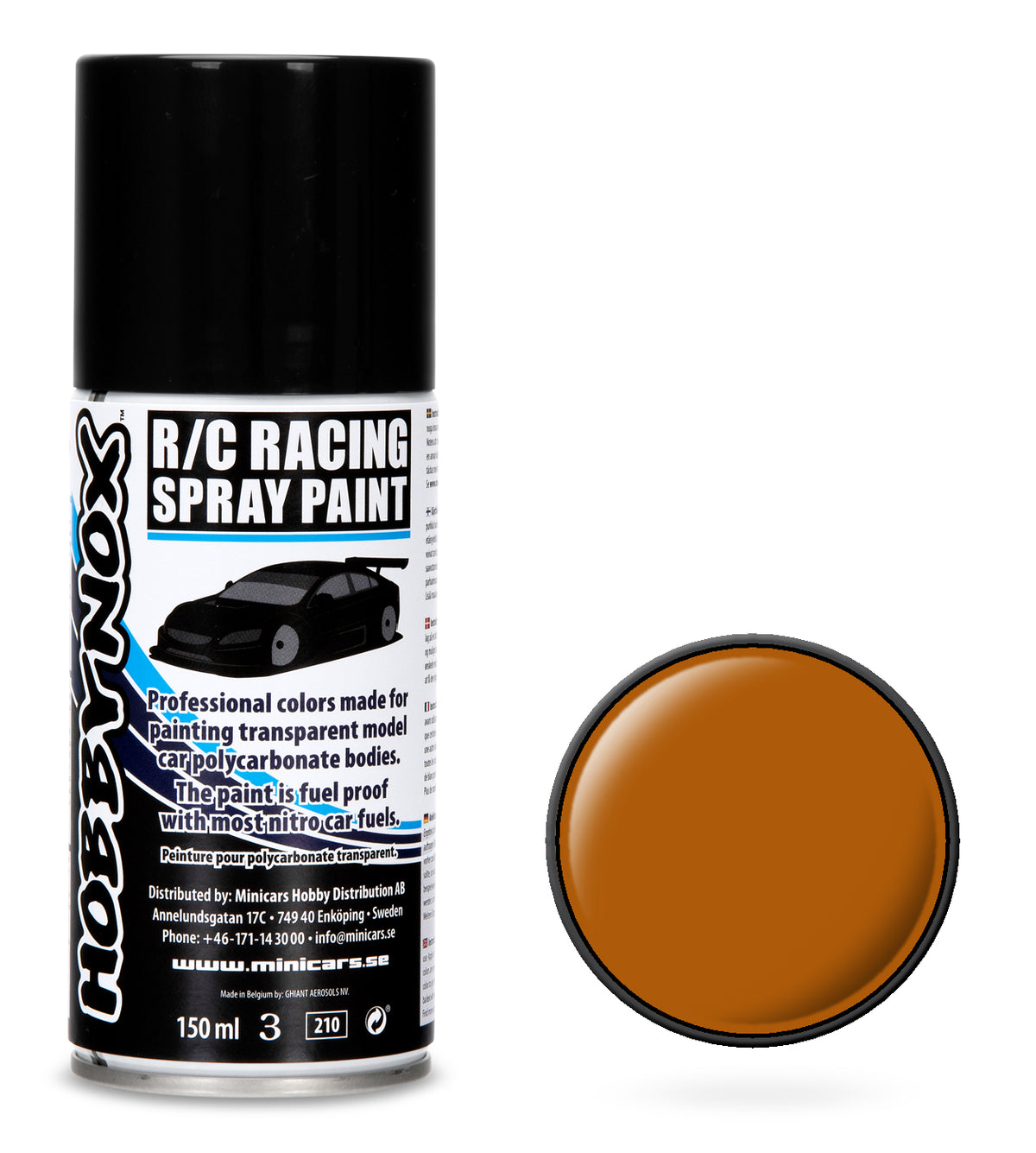 Light Brown R/C Racing Spray Paint 150 ml