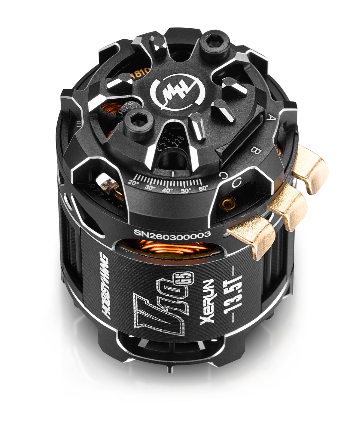 Motor XeRun V10 13.5T Black G5 Stock
