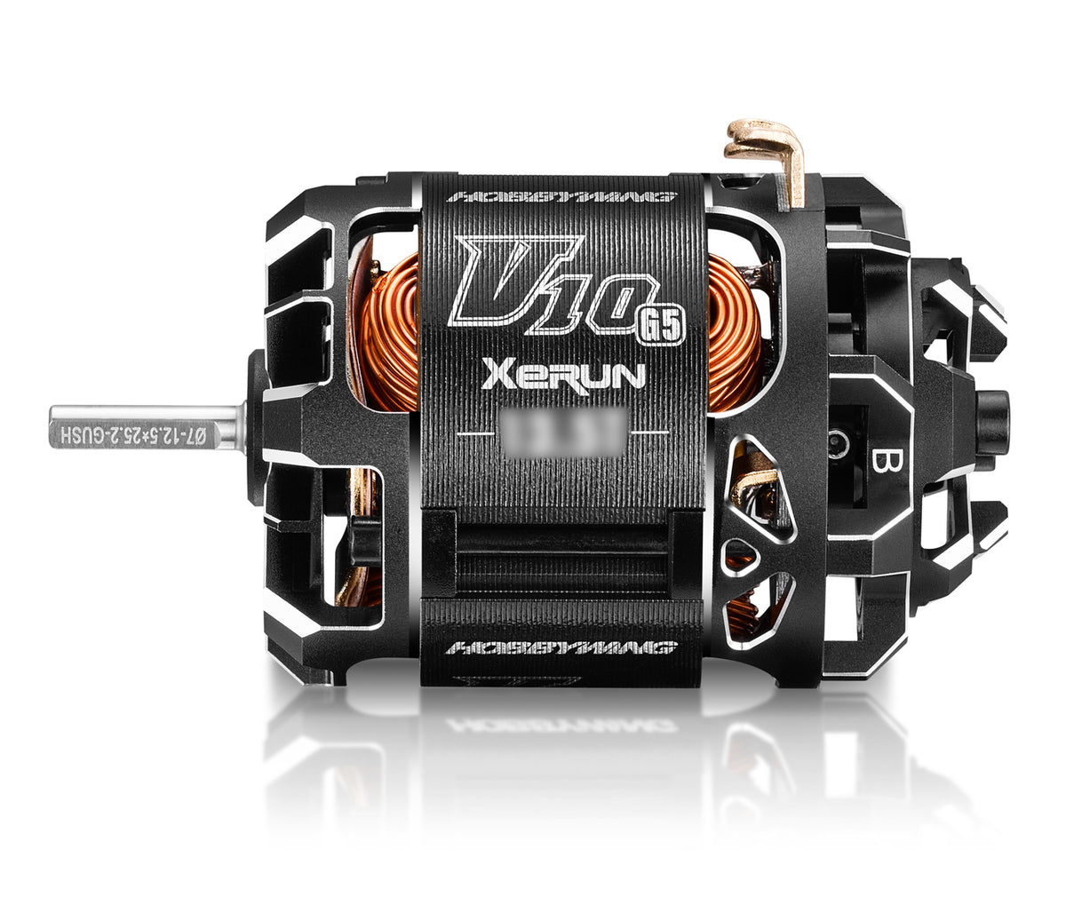 Motor XeRun V10 17.5T Black G5 Torque Stock