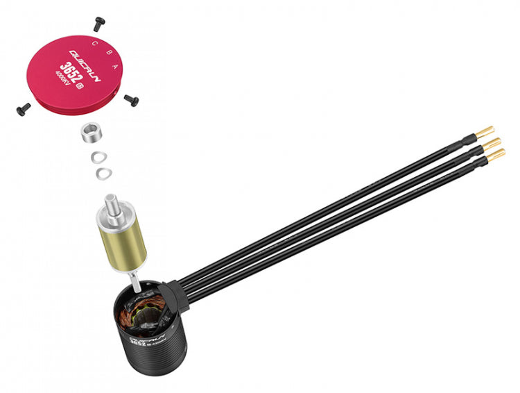 Motor QuicRun 3660SL 3150kV G2 Sensorless 1/10 (5mm Shaft)