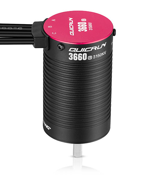 Motor QuicRun 3660SL 3700kV G2 Sensorless 1/10 (5mm Shaft)