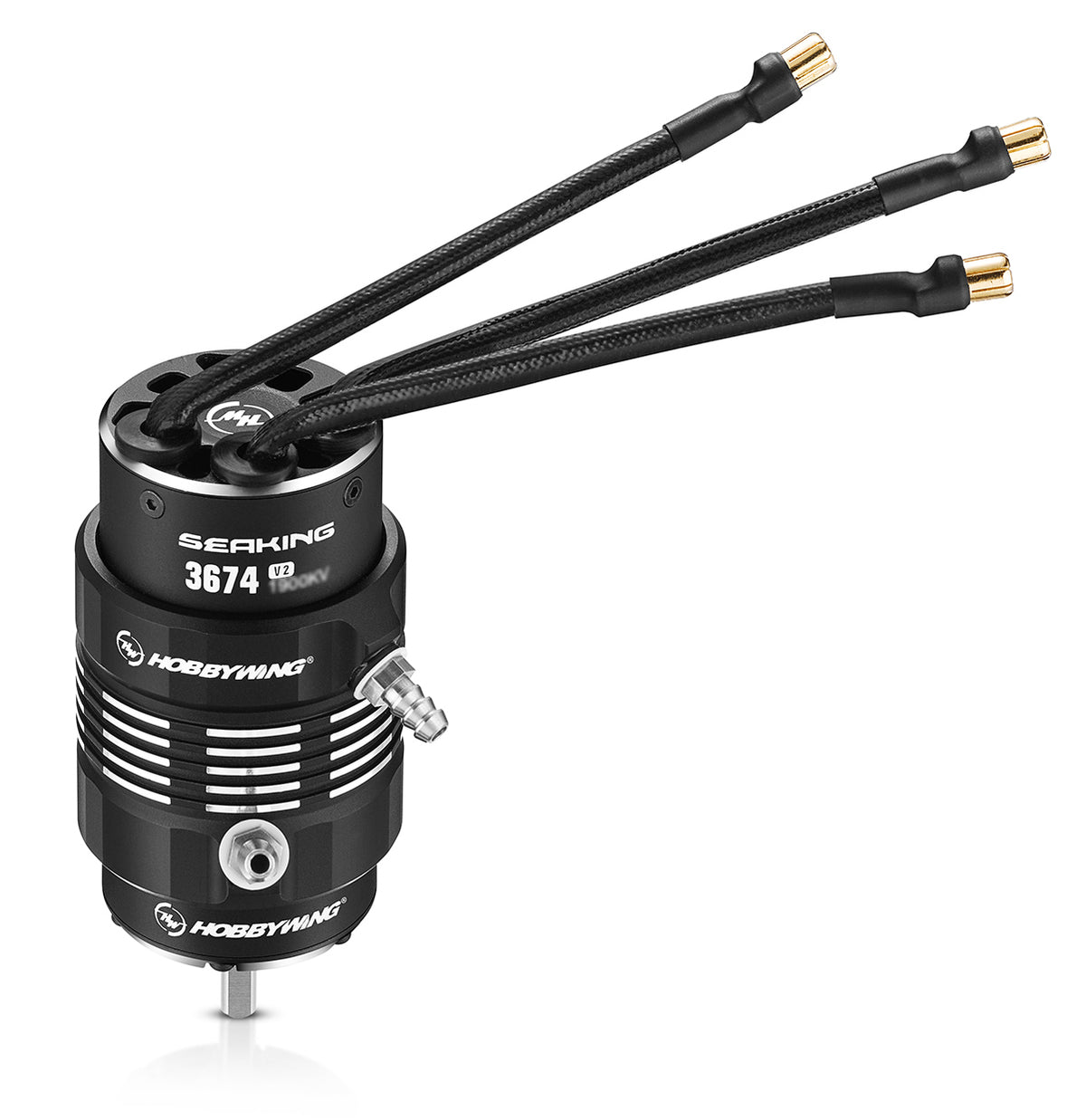 Motor Seaking 3674SL 2300kV Black V2 BÃ¥t 2-6S