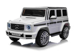 Batteri børnebil Mercedes G500 hvid 12 volt