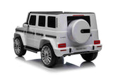 Batteri børnebil Mercedes G500 hvid 12 volt