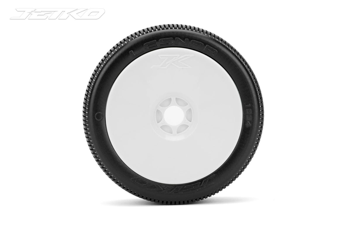 JETKO JK1004SRW - Jetko Lesnar Soft 1:8 Buggy Pre-glued White Revo Rims 2 pcs