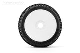 JETKO JK1005USRW - Jetko Dirt Slinger Ultra Soft 1:8 Buggy Pre-glued White Revo Rims 2 pcs