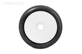 JETKO JK1008CSSRW - Jetko J Zero Composite S.Soft 1:8 Buggy Pre-glued White evo Rims 2 pcs