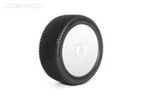 JETKO JK1008CSSRW - Jetko J Zero Composite S.Soft 1:8 Buggy Pre-glued White evo Rims 2 pcs