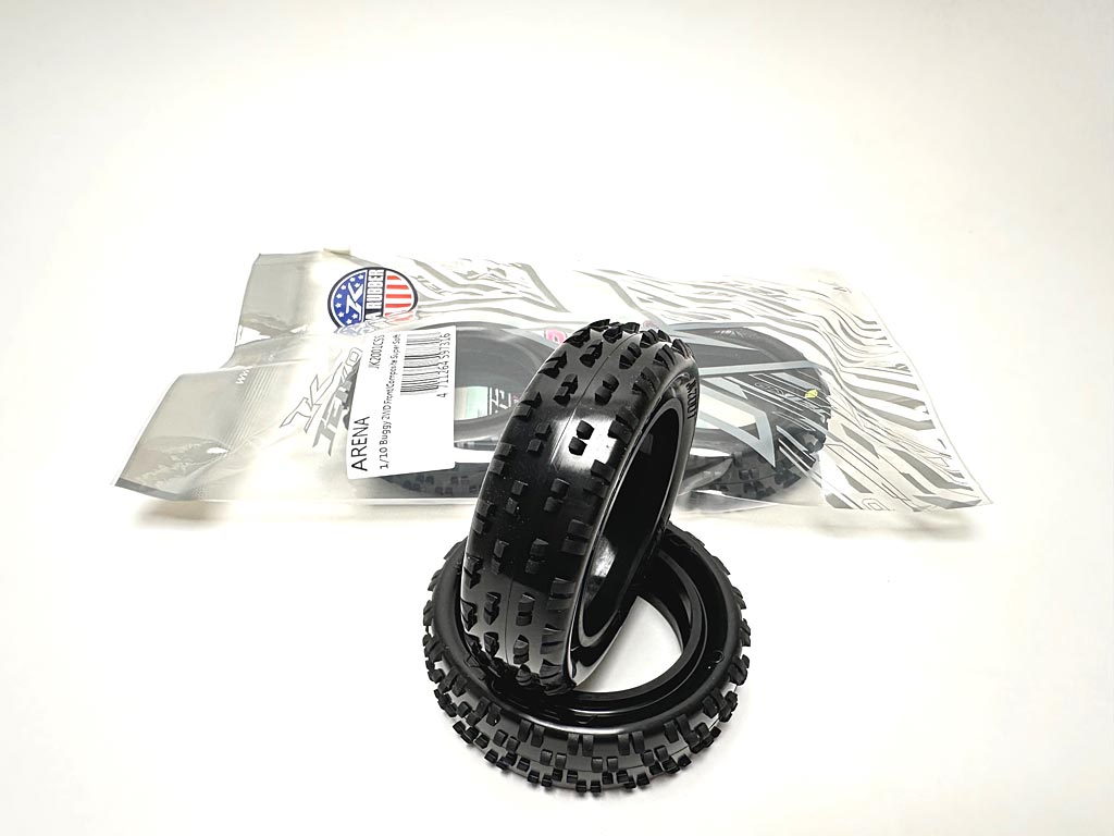 JETKO JK2001CSS - Jetko Arena 2wd 1:10 2.2 Front Tyres Super Soft 2 pcs