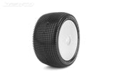 JETKO JK2004CMGW - Jetko Challenger 2&4wd 1:10 Buggy 2.2 RR Tyres White Wheel Medium EOS