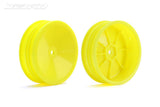JETKO JK6121YH - Jetko Wheels 1:10 Buggy Front Slim 2WD Yellow 2 pcs