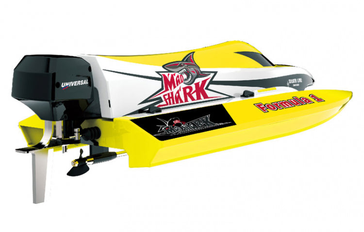 Mad Shark F1 V3 2.4G RTR Brushed Yellow