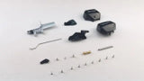 Scale Outbord Engine and Rudder Set Mad Shark V3