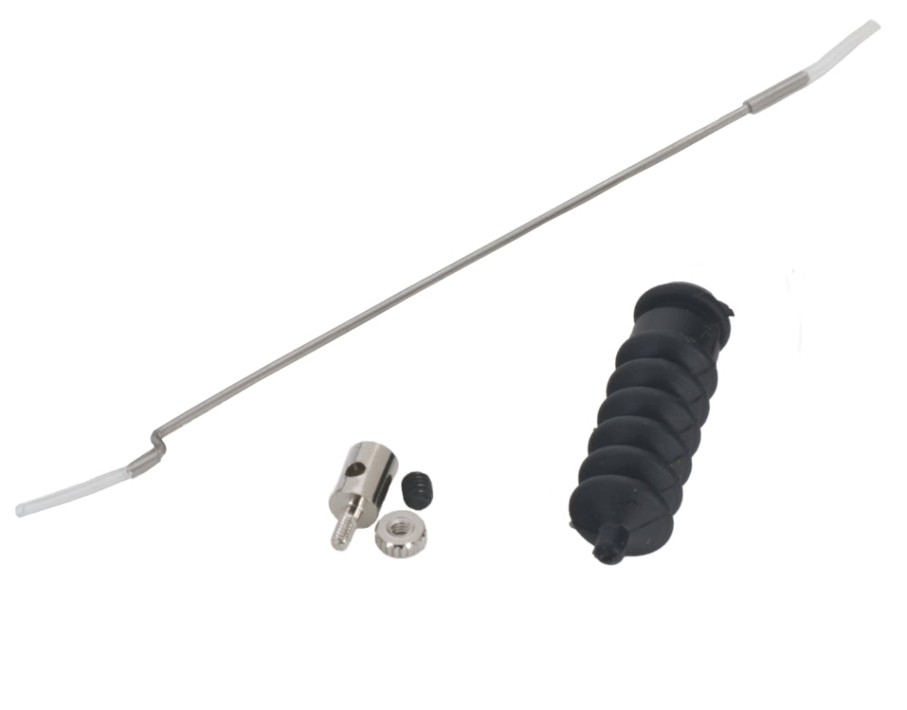 Rudder Pushrod with rubber bellow RaceBird E1