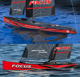 Focus V3 Sailboat 1-meter RTR Red