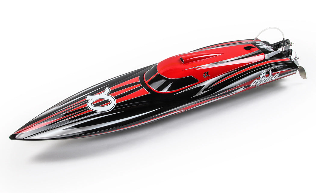 Alpha 1000mm Brushless V-Boat ARTR Red