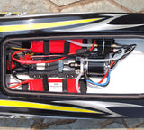 Alpha 1000mm Brushless V-Boat ARTR Red