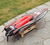 Alpha 1000mm Brushless V-Boat ARTR Red